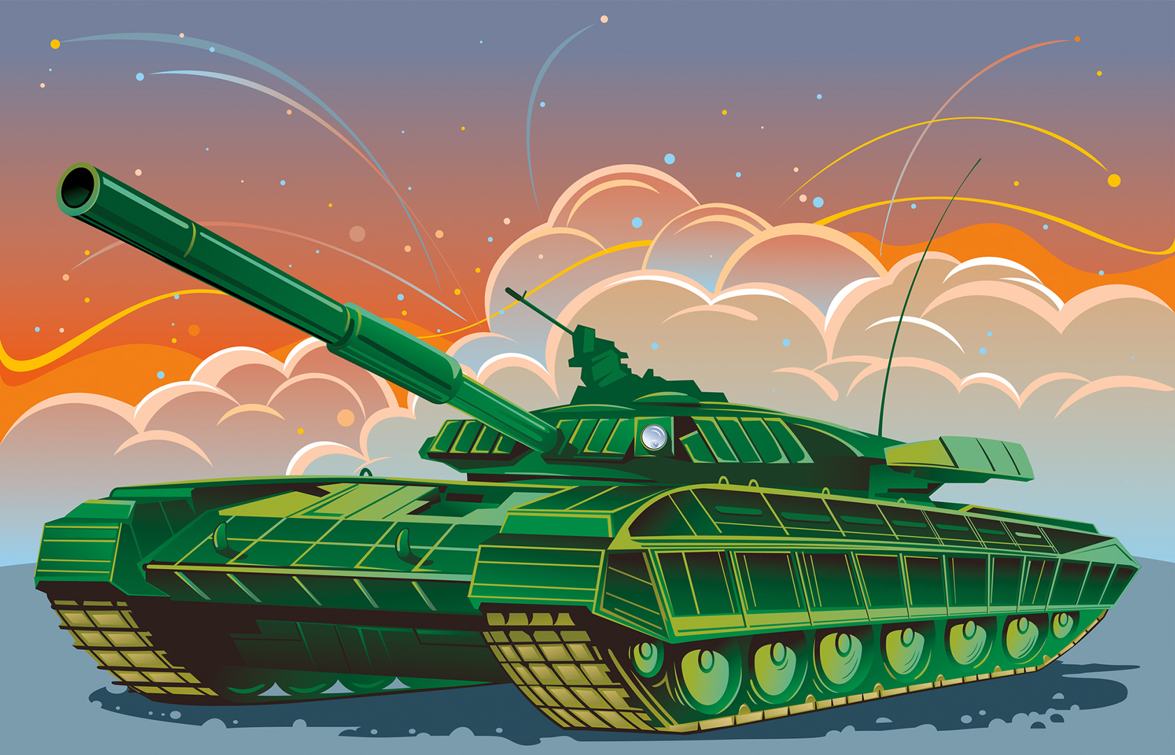 Плакаты с танками для детей